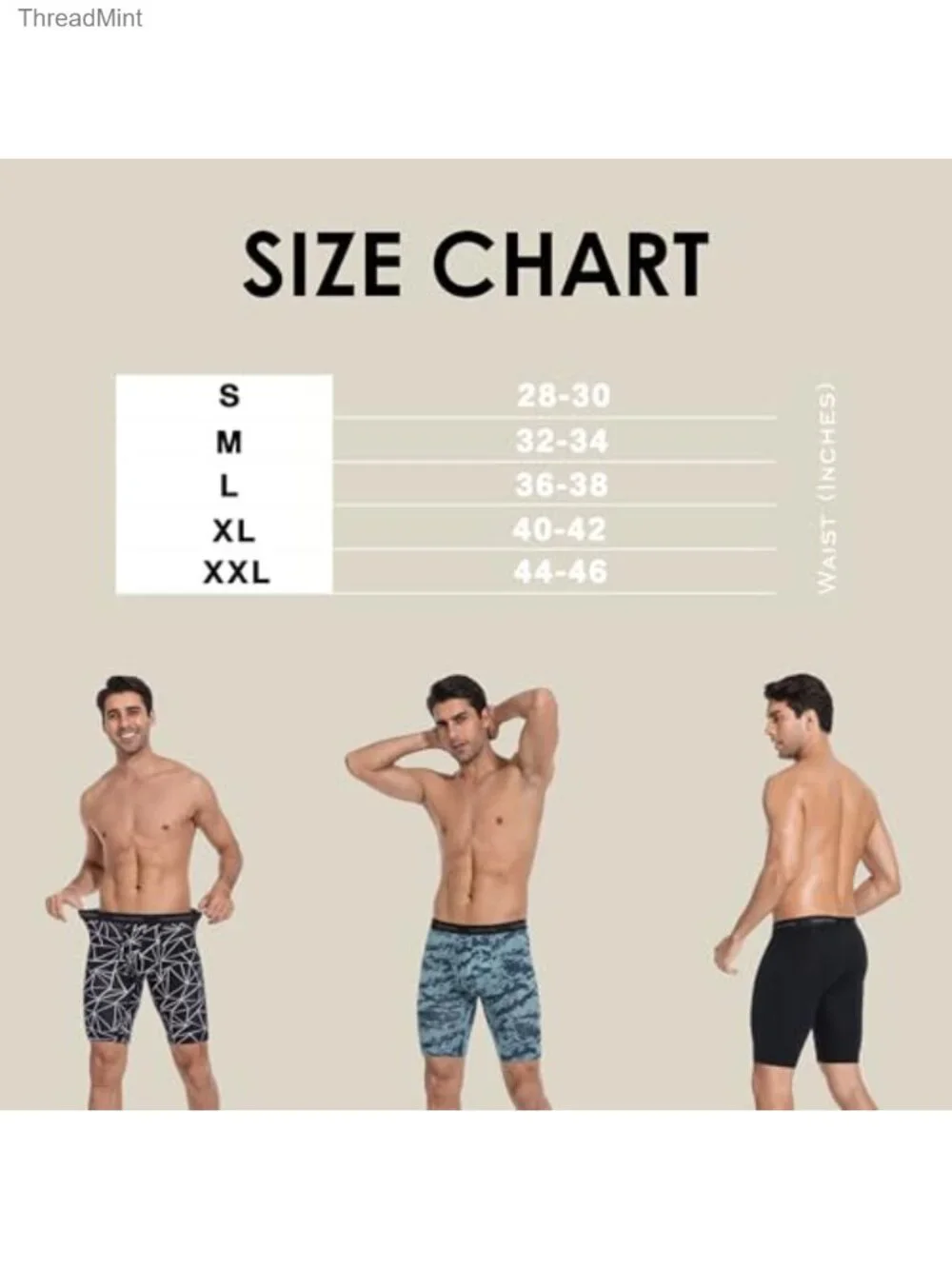Viscose Bamboo Long Leg Boxer Briefs 9 In Performance Underwear Anti Chafing